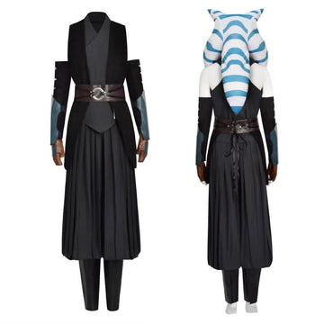 Ahsoka Tano Costume The Mandalorian Cosplay Ahsoka Halloween Costume Outfit